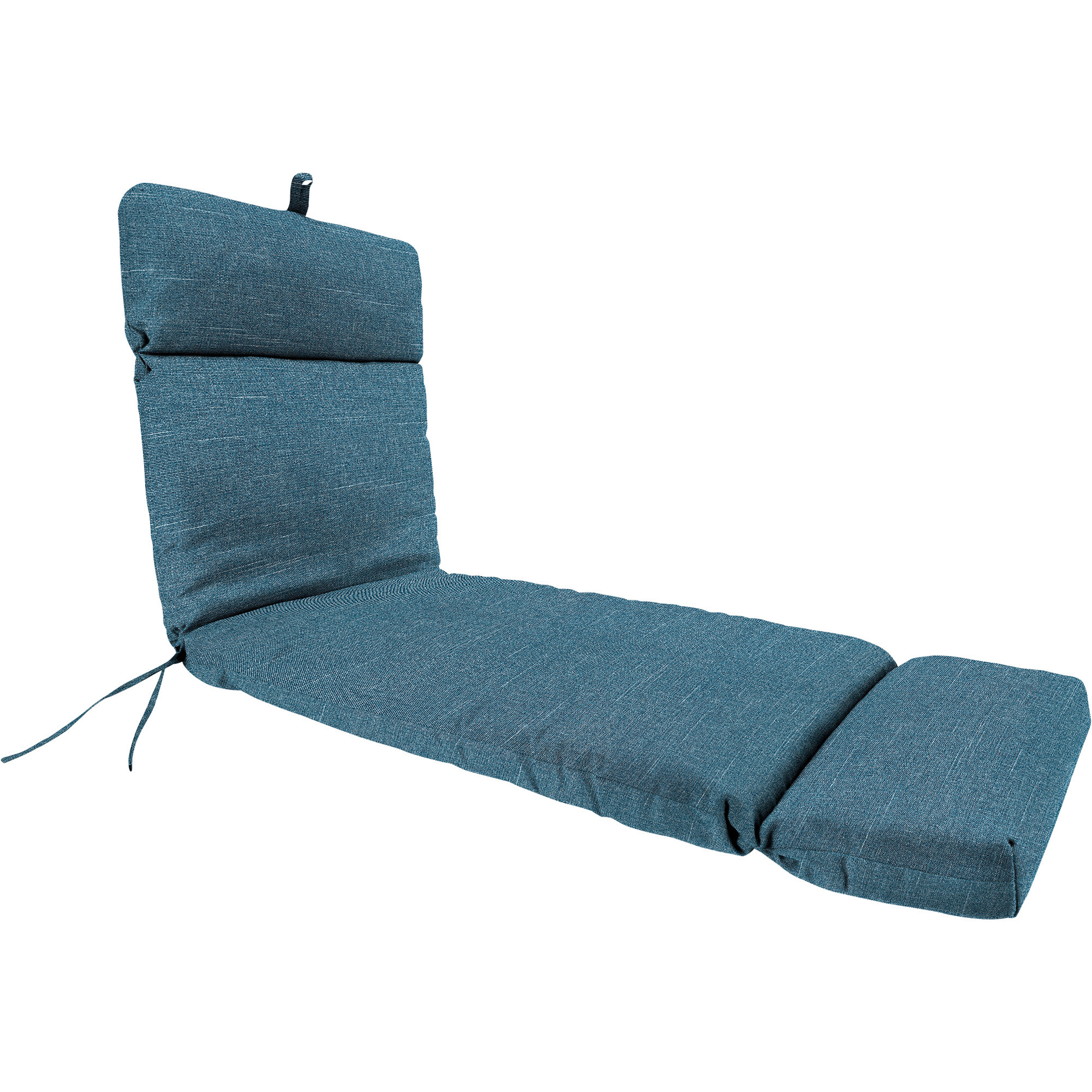 Jordan Manufacturing Chaise Lounge Cushion, Navy, Spun Polyester, Tory Denim, Model# 9552PK1-6230D